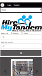 Mobile Screenshot of hiremytandem.co.uk